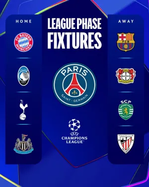 Liga Champions: PSG Jumpa Lawan Berat, Hadapi Barcelona, Manchester City dan Aston Villa