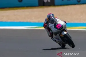 Veda Ega Menempati Urutan ke-20 dalam FP1 GP Aragon