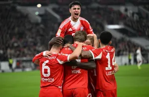 Bundesliga Jerman:  Bayern Munich Menggila, Stuttgart Dihantam 5-1 di Allianz Arena
