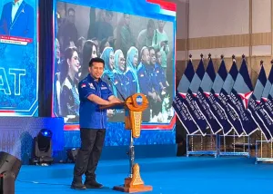 Emil Dardak Minta Kader Demokrat Jatim Dahulukan Hajat Hidup Rakyat dari pada Pikirkan Pileg