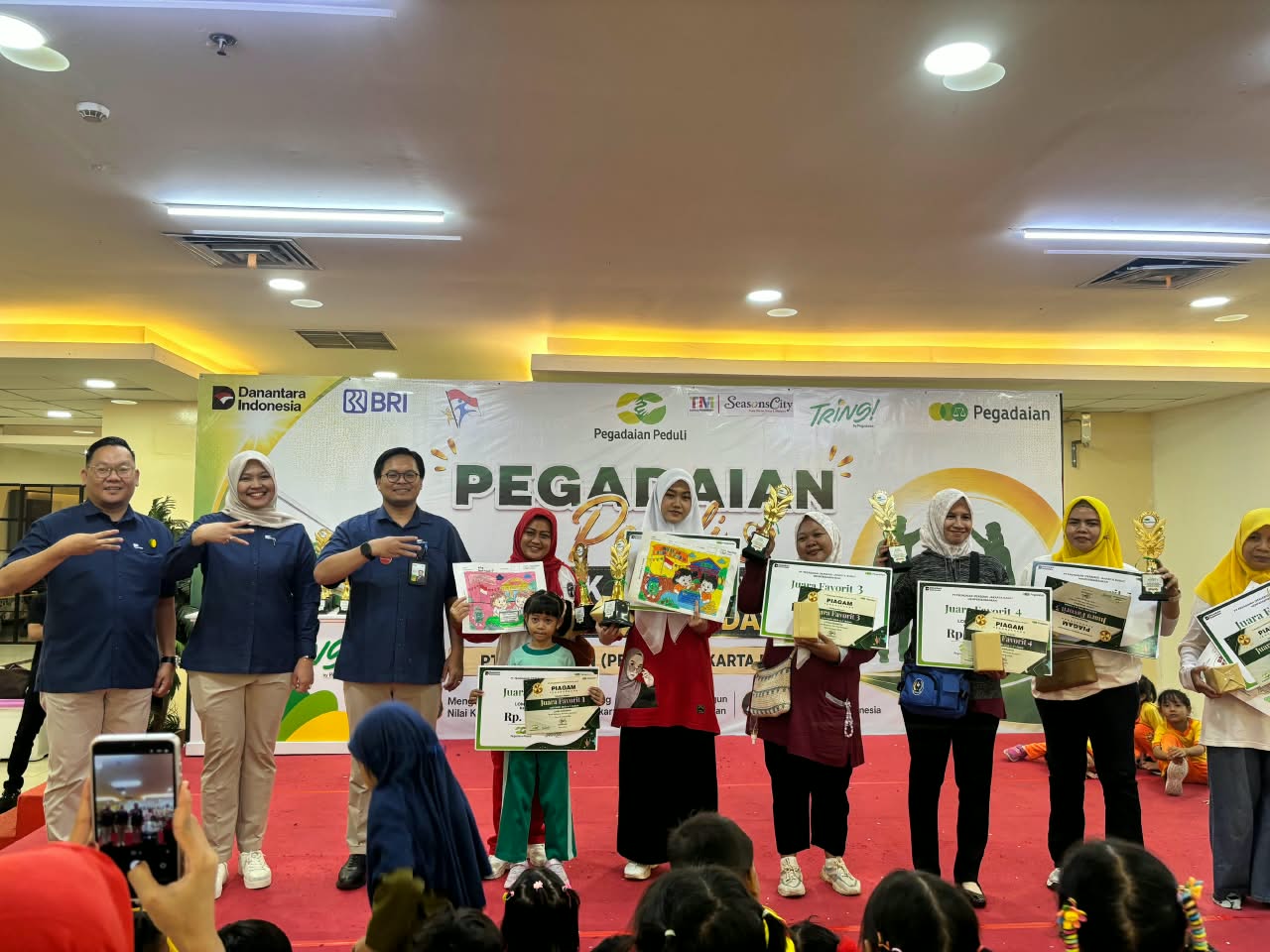 Pegadaian Peduli, 480 Anak Ikuti Lomba Mewarnai di Jakart...