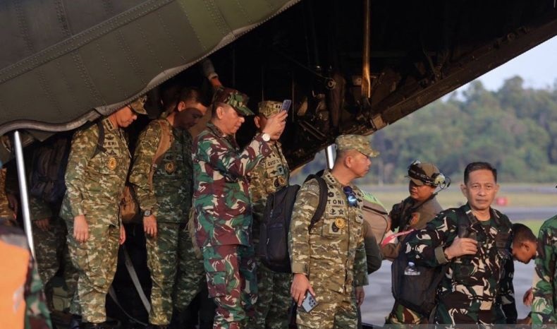 583 Personel TNI Dikerahkan ke Kaltim, Siaga Cegah Karhutla Saat Musim Kemarau