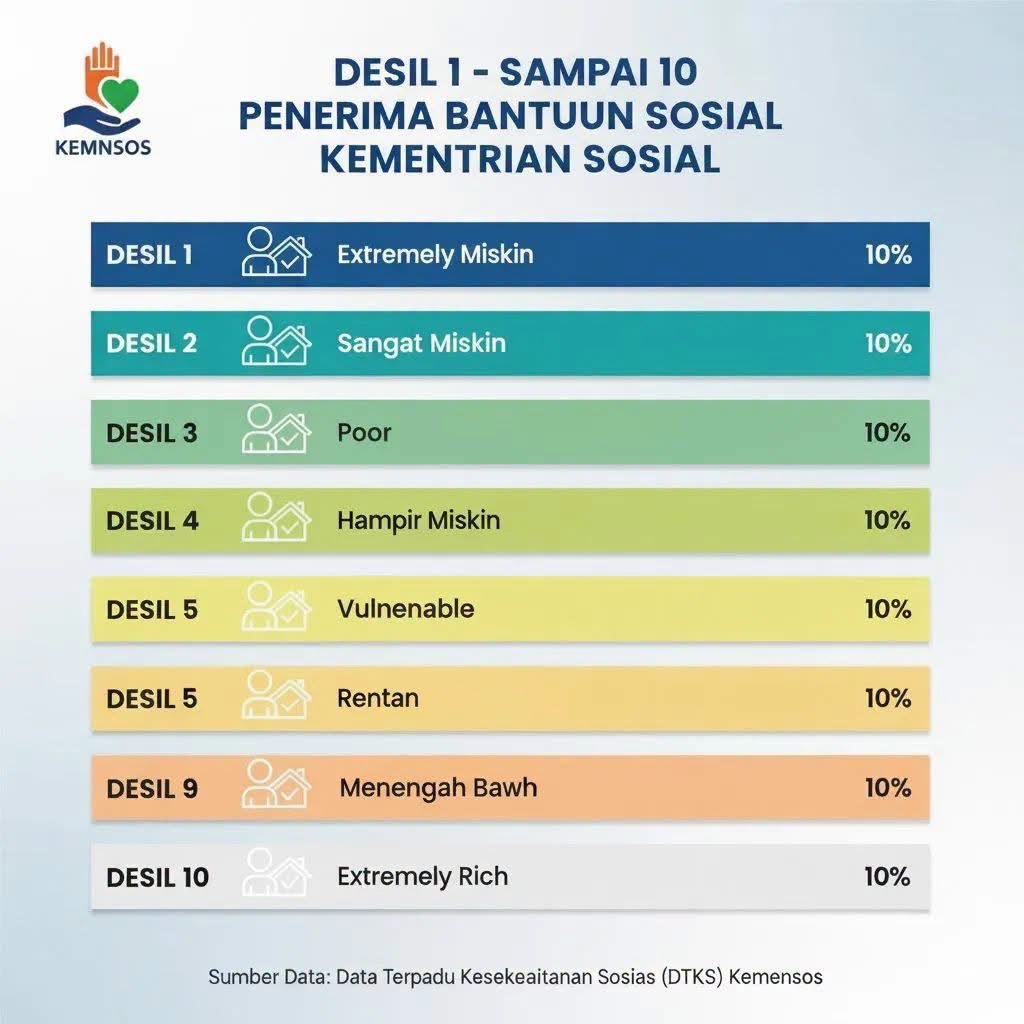 Desil Bansos Tak Sesuai Kondisi Ekonomi? Begini Cara Memperbarui Data DTSEN