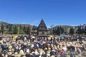 Dieng Kebanjiran Wisatawan, DCF 2026 Tarik Lebih dari 15.000 Pengunjung