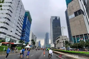 Minggu, Cuaca Jakarta Cerah Sepanjang Hari, Suhu Tertinggi Mencapai 35° Celsius