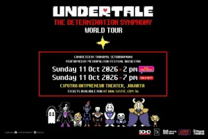 Pertunjukan Orkestra 'Undertale: The Determination Symphony' akan Hadir di Jakarta, Catat Jadwalnya!