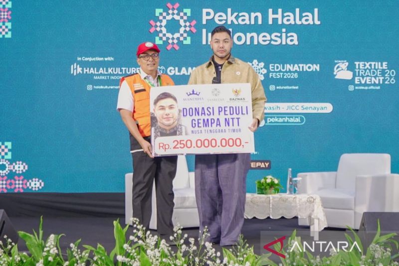 Bantu Korban Gempa NTT, Ivan Gunawan Sumbang Rp250 Juta Lewat Baznas 