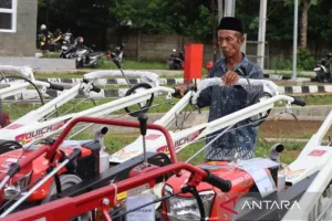 Buruh Tani Tak Lagi Terping...