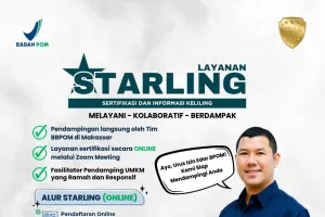 Gebrakan Baru BBPOM Makassar, Program 'Starlink' Bikin Ratusan Produk Lokal Naik Kelas