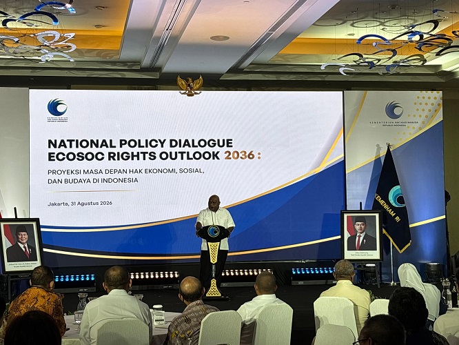 Menham Luncurkan Kajian Human Rights Indonesia 2036