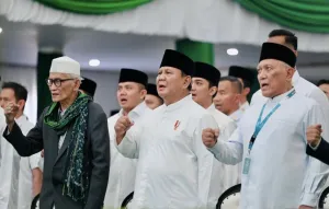 Prabowo Tutup Muktamar NU ke-35, Ucapkan Selamat kepada Pimpinan Baru