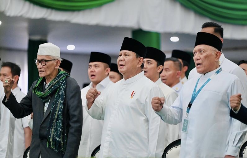Prabowo Tutup Muktamar NU ke-35, Ucapkan Selamat kepada Pimpinan Baru