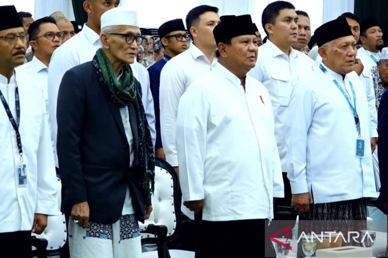 Presiden Prabowo Hadiri Penutupan Muktamar ke-35 NU di Jombang