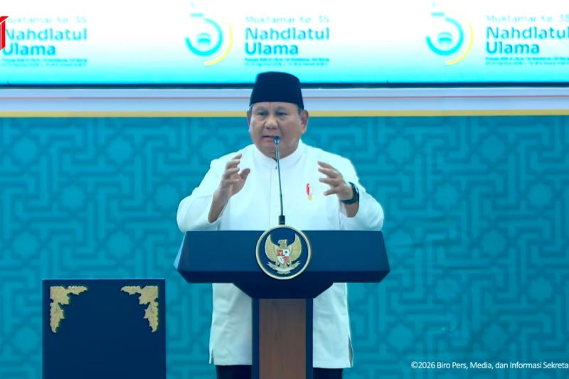 Tutup Muktamar NU, Prabowo Ungkap Kalau Indonesia Tolak P...