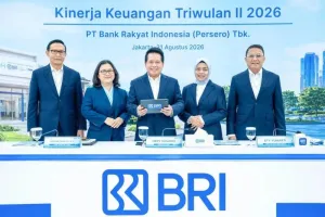 BRI Bukukan Laba Rp31,2 Triliun pada Triwulan II 2026