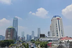 Cuaca Jakarta Diprakirakan Cerah Berawan Sepanjang Hari Selasa Ini