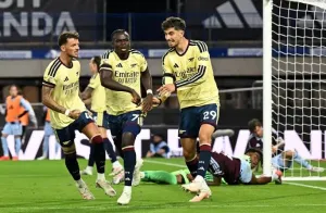 Hasil Liga Inggris: Gol Bukayo Saka Menangkan Arsenal 1-0 Atas Aston Villa