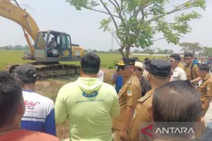 Lahan Pertanian Butuh Air Irigasi, Pemkab Bekasi Lanjutkan Normalisasi SS Kalen Kendal