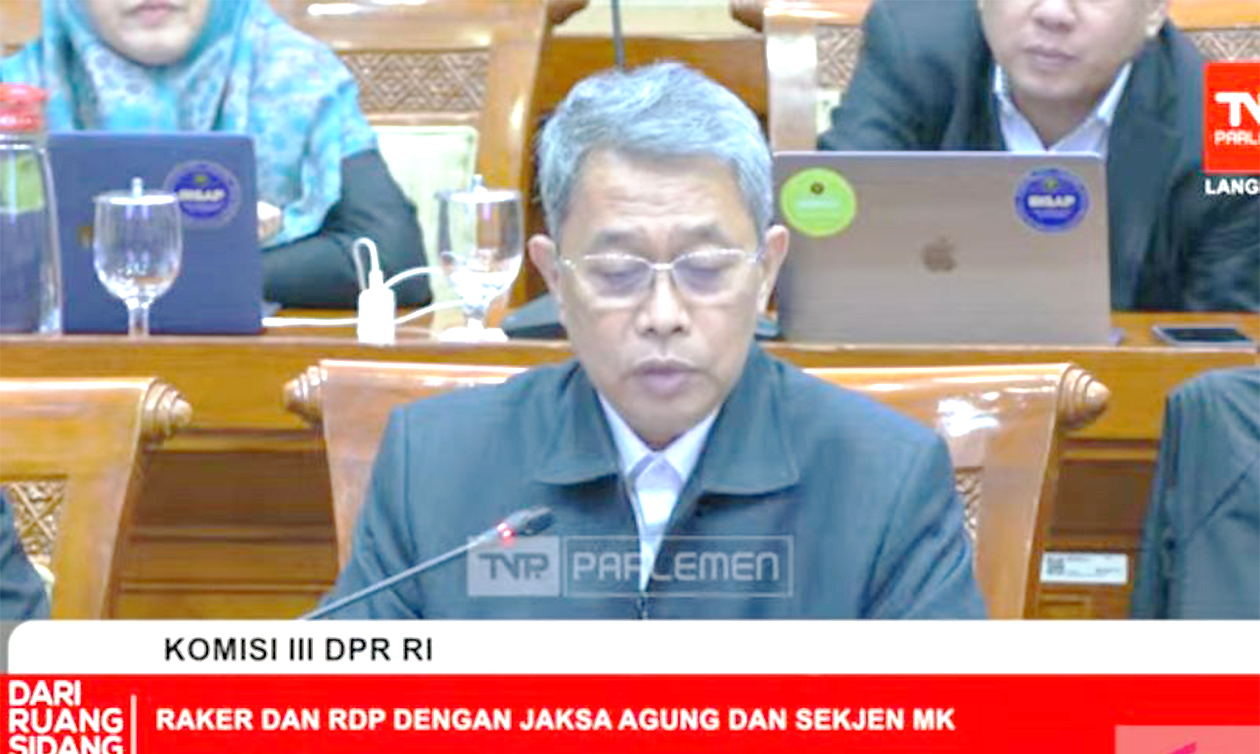 MK Usulkan Tambahan Anggaran Rp67 Miliar untuk Tahun 2027 ke Komisi III DPR RI