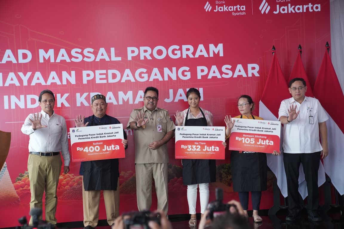 Pemprov DKI Perluas Akses Modal Pedagang Pasar Induk Kram...