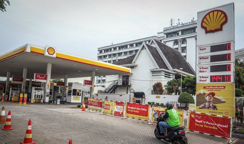 Shell Umumkan Kenaikan Harga Solar Jadi Rp25.420 per Lite...