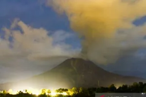 Status Gunung Sinabung Naik dari Waspada Menjadi Siaga 