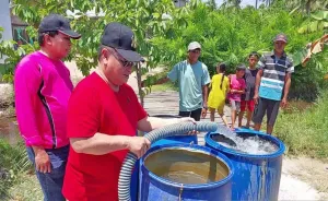 Bantu Warga Terdampak Kemarau, Kalteng Guyur 74.000 Liter Air Bersih