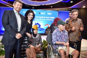 BTN Dukung Rumah Cahaya, 30 Pahlawan Indonesia Terima Hunian Layak dan SHM