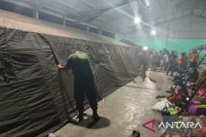 Sebanyak 615 Warga Desa Dievakuasi demi Hindari Paparan Erupsi Gunung Sinabung