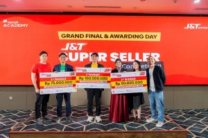 Tiga Wirausaha Muda Raih J&T Super Seller 2026, Total Hadiah Rp300 Juta