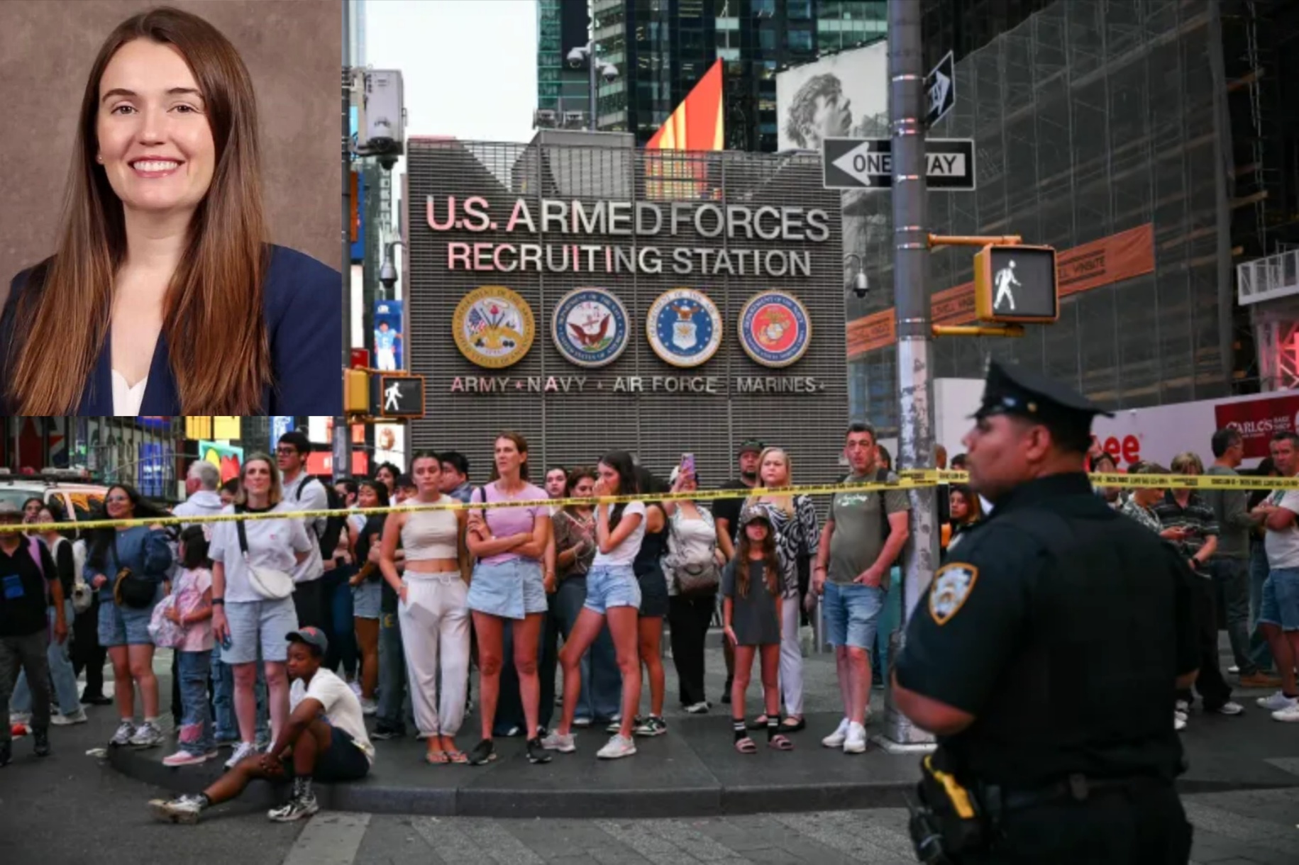 Wakil Presiden Bank of America Tewas dalam Serangan Pisau di Times Square, Polisi Tembak Pelaku