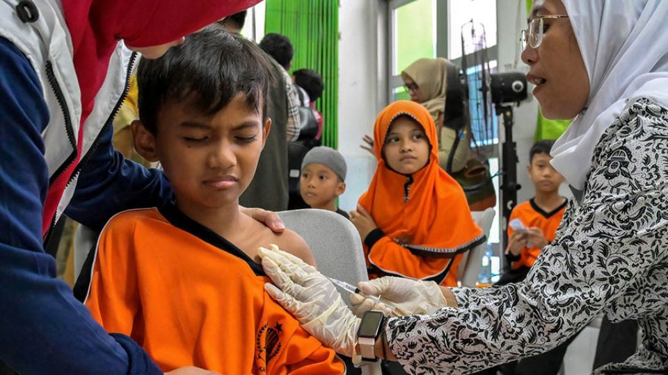 Bengkulu Kejar Program Imunisasi Sekolah, Targetkan Ribuan Pelajar Dapat Perlindungan Penuh