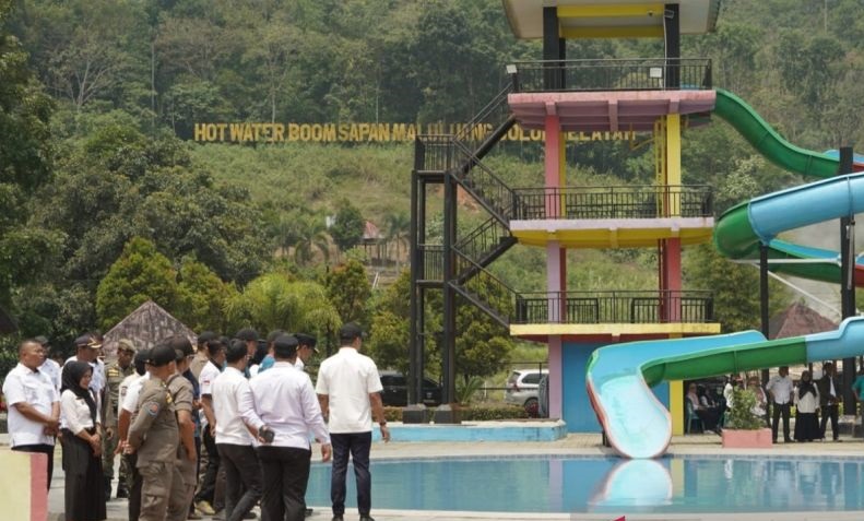 Bukan Cuma Air Panas, Hot Waterboom Solok Selatan Bakal Punya Wahana Baru