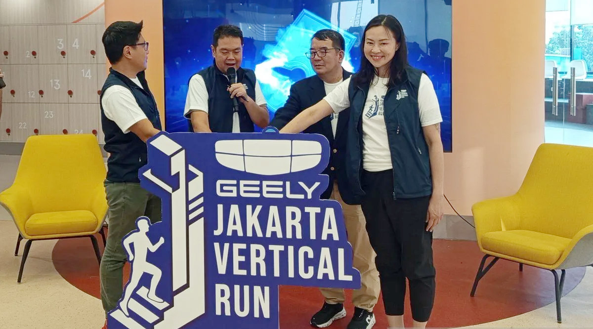 Geely Jakarta Vertical Run 2026: Ajang Lari Taklukkan Ket...