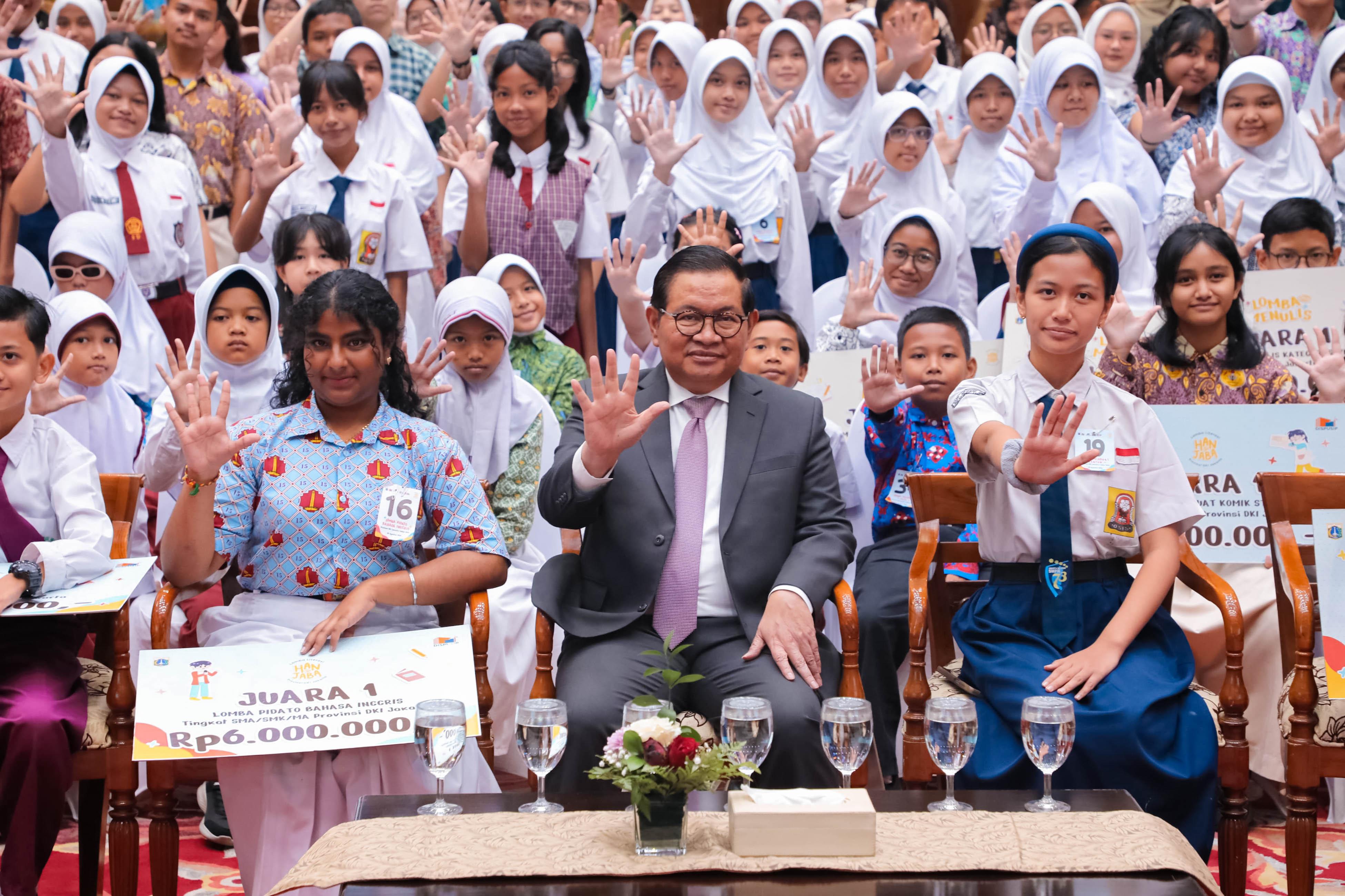 HANJABA 2026: Gubernur Pramono Sebut Kreativitas Anak Jadi Gambaran Masa Depan Jakarta