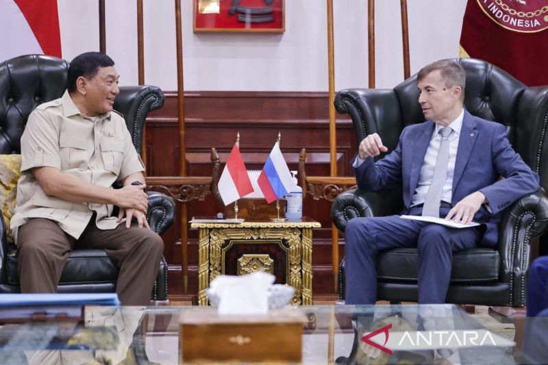 Menhan Sjafrie Terima Kunjungan Dubes Russia, Perkuat Kerja Sama Pertahanan