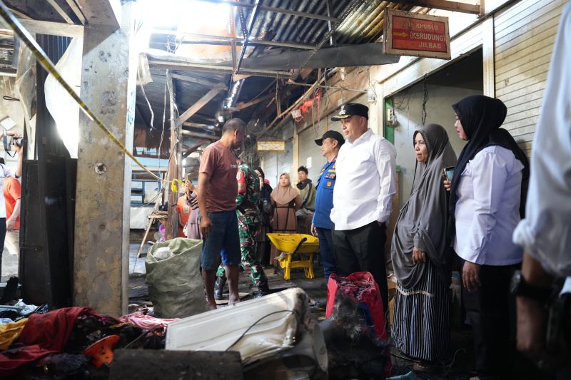 Pasar Pa'baeng-baeng Terbakar, Harapan Pedagang Tak Ikut ...