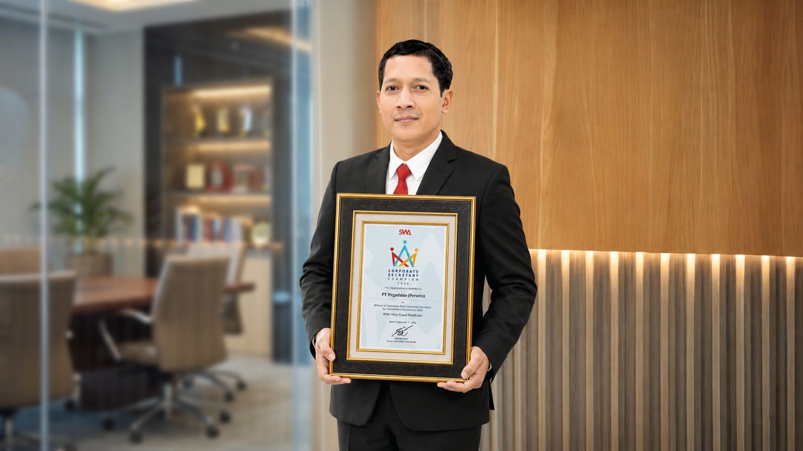 Pegadaian Raih Predikat Very Good di Ajang Corporate Secretary Champion 2026