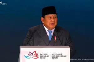 Prabowo Berpidato sebagai Tamu Kehormatan EEF ke-11 di Russia, Beberkan Filisofi Ekonomi Indonesia