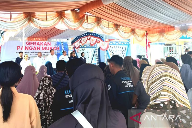 Satgas Pangan Gorontalo Pastikan Stabilitas Harga lewat Gerakan Pangan Murah