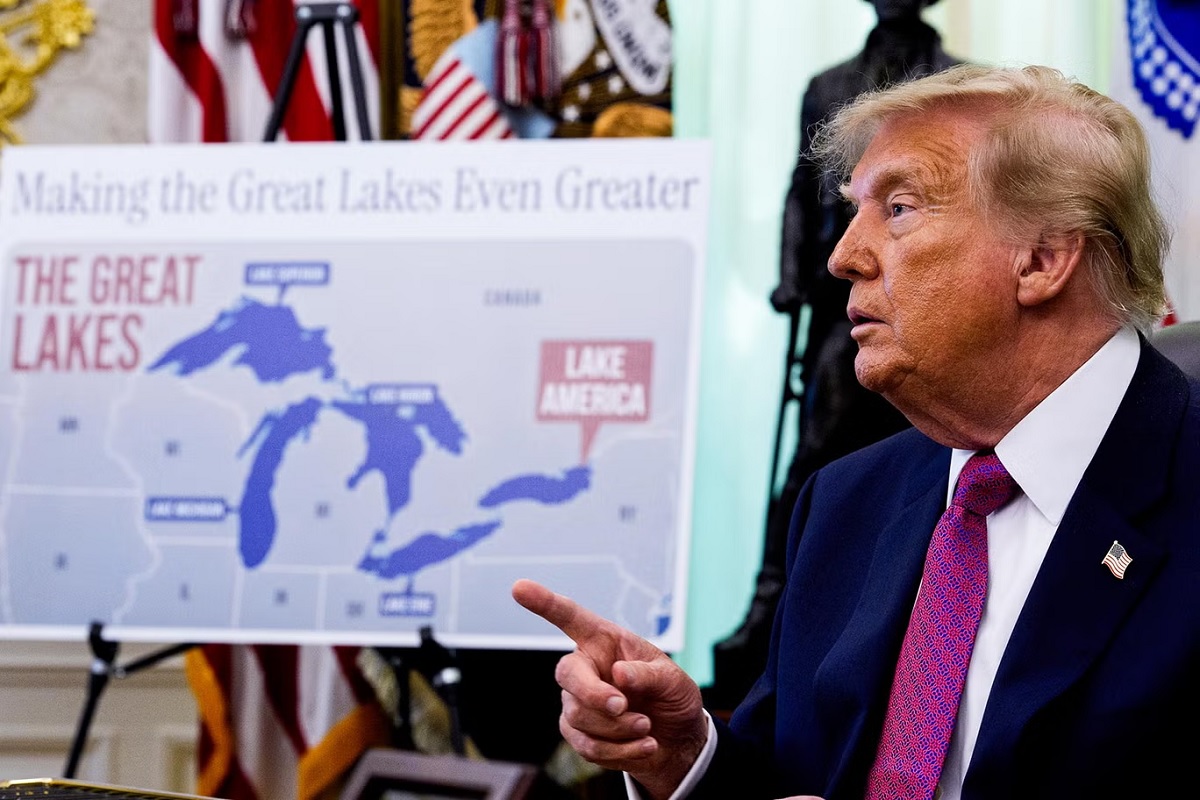 Trump Klaim Nama Danau Ontario telah Diganti dan 