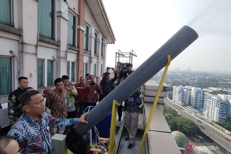 Cuaca Panas dan Polusi Naik, Jaksel Dorong Gedung Aktifkan Water Mist