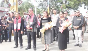 Gubernur Maluku Hendrik Lewerissa Hadiri Peringatan 100 Tahun Jemaat GPM Gatik