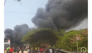 Lapak Pedagang di Kedoya Selatan Jakbar Hangus Terbakar, Penyebab Masih Diselidiki