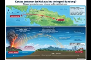 Mengapa Erupsi Anak Krakatau Bisa Terdengar sampai Bandung? Ini Penjelasan Daryono