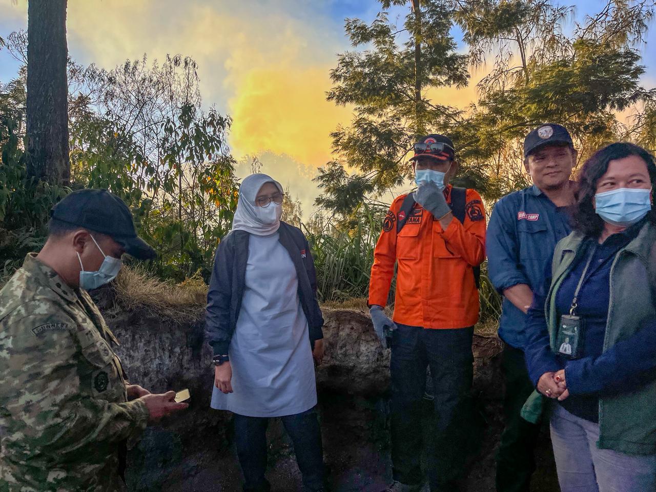 S.O.S.! Kebakaran Gunung Ijen Meluas, Bupati Banyuwangi Minta Bantuan Helikopter Water Bombing