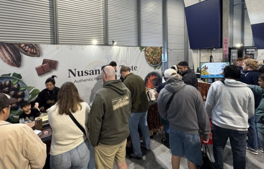 Stan Kuliner Nusantara Taste di Wellington Food Show 2026 Menarik 8.000 Pengunjung