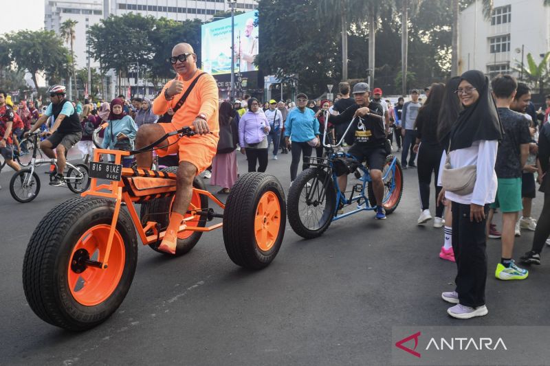 Abu Vulkanik Gunung Anak Krakatau Diwaspadai, CFD Jakarta Minggu Dipercepat.