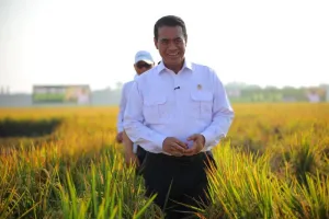 Mentan Amran Optimistis Indonesia Mampu Hadapi El Nino, Stok Beras Tetap Aman.