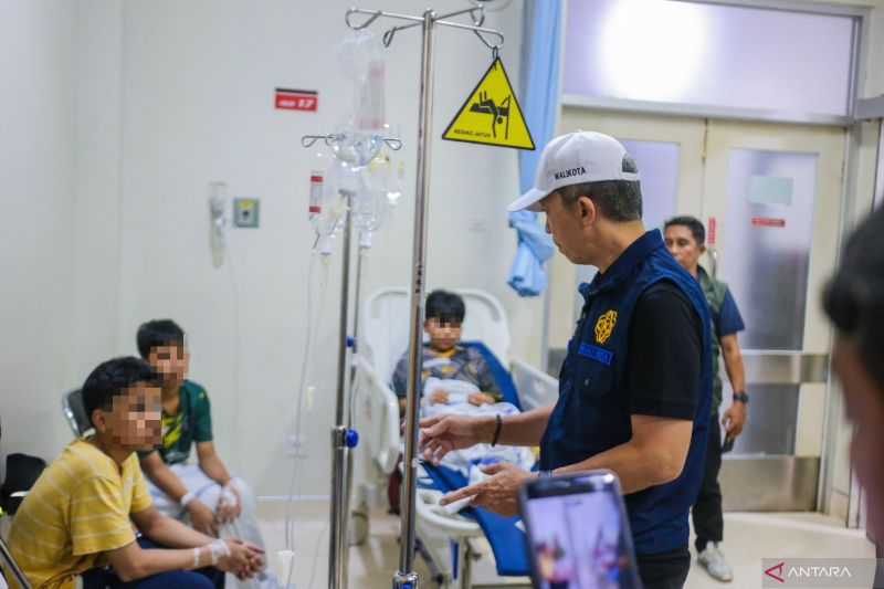 Pastikan Dapat Penanganan Medis Maksimal, Pemkot Bogor Tanggung Biaya Pengobatan Korban Kebakaran Pesantren